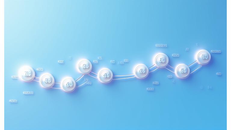 Graphique élégant montrant des jalons clés avec des icônes et des dates, représentant la croissance et les succès de Flovence Subventions depuis 2018.