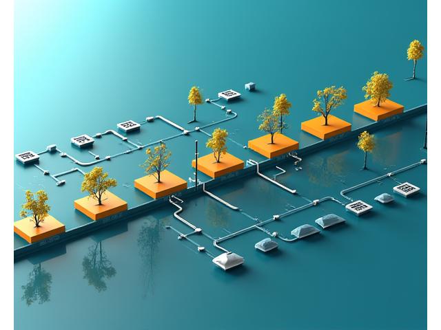Image conceptuelle d'une frise chronologique complexe avec des icônes représentant les réglementations environnementales (CSRD, Taxonomie EU, RE2020). Des flèches indiquent l'évolution et les interconnexions entre ces normes, suggérant la nécessité d'un suivi expert. La palette de couleurs est professionnelle, avec le primary blue foncé (#004080) et le secondary vert (#007a53), rehaussées de touches d'accent jaune (#f5a623) pour les points clés.