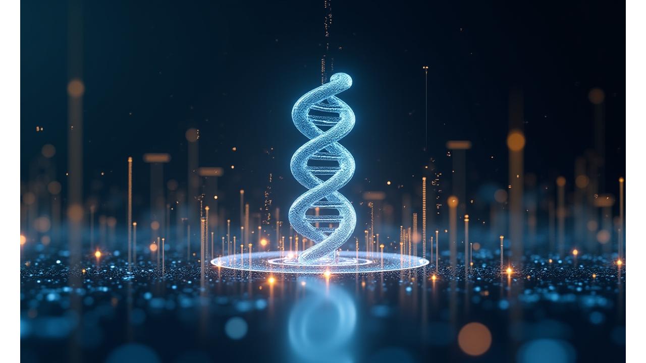 Une représentation visuelle des différentes phases d'un essai clinique, avec des graphes de données et des flèches symbolisant les flux de financement provenant de diverses sources comme le PHRC, l'UE, et des partenariats industriels. L'image dégage un sentiment de précision et de collaboration.